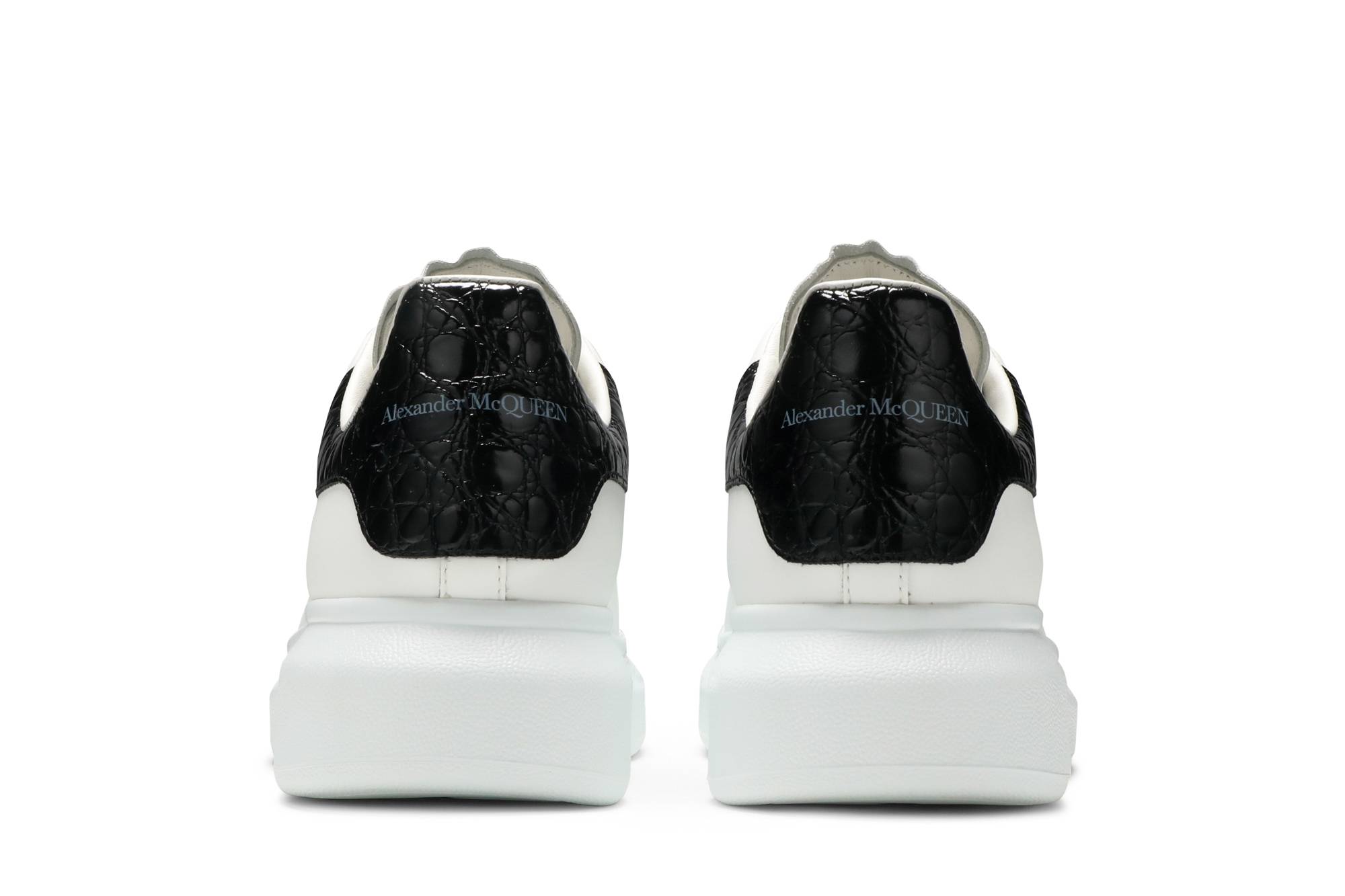 Details for アレキサンダー・マックイーン　オーバーサイズスニーカー　黒クロコ 625162-WHYB8-9061