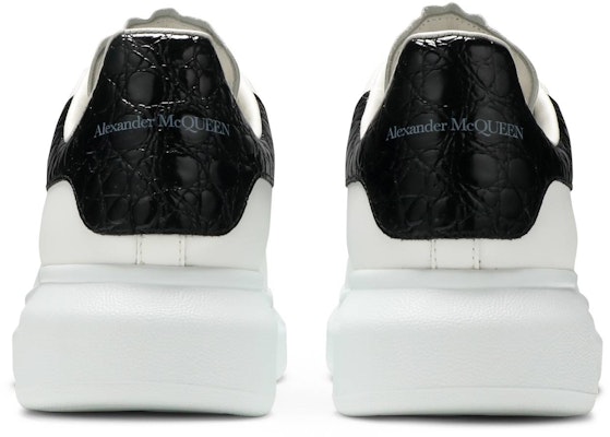 Alexander McQueen亞歷山大麥昆 時尚板鞋 男款 白黑 Details for Alexander McQueen亞歷山大麥昆 時尚板鞋 男款 白黑
