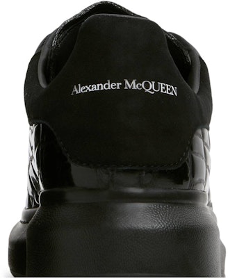 Alexander McQueen Oversized Sneaker 'Black Crocodile' 625173-W4MU1-1000 Sizing Alexander McQueen Oversized Sneaker 'Black Crocodile' 625173-W4MU1-1000