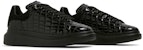 Alexander McQueen Oversized Sneaker 'Hitam Buaya' 625173-W4MU1-1000