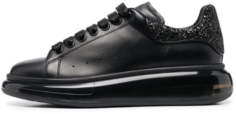 Alexander McQueen Oversized Sneaker 'Black Glitter' 634611-WHRH9-1000 Buy Alexander McQueen Oversized Sneaker 'Black Glitter' 634611-WHRH9-1000