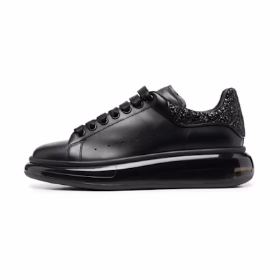 Alexander McQueen Oversized Sneaker 'Black Glitter'
