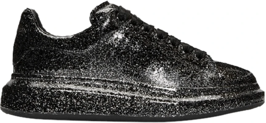 Alexander mcqueens 2025 black glitter