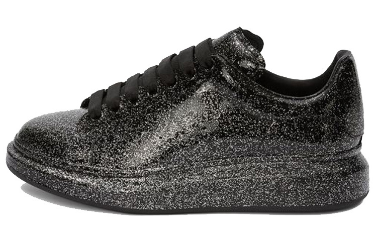 Buy アレキサンダー・マックイーン　オーバーサイズスニーカー”ブラックグリッター” 575410-WHWI0-1000
