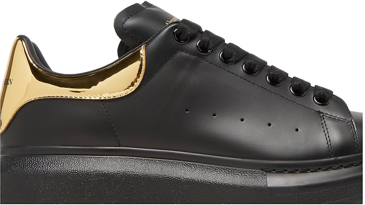 알렉산더 맥퀸 오버사이즈 스니커즈 '블랙 골드' 553680-WHX93-1088 Order 알렉산더 맥퀸 오버사이즈 스니커즈 '블랙 골드' 553680-WHX93-1088