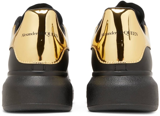 알렉산더 맥퀸 오버사이즈 스니커즈 '블랙 골드' 553680-WHX93-1088 Details for 알렉산더 맥퀸 오버사이즈 스니커즈 '블랙 골드' 553680-WHX93-1088