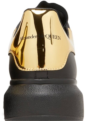 알렉산더 맥퀸 오버사이즈 스니커즈 '블랙 골드' 553680-WHX93-1088 Sizing 알렉산더 맥퀸 오버사이즈 스니커즈 '블랙 골드' 553680-WHX93-1088