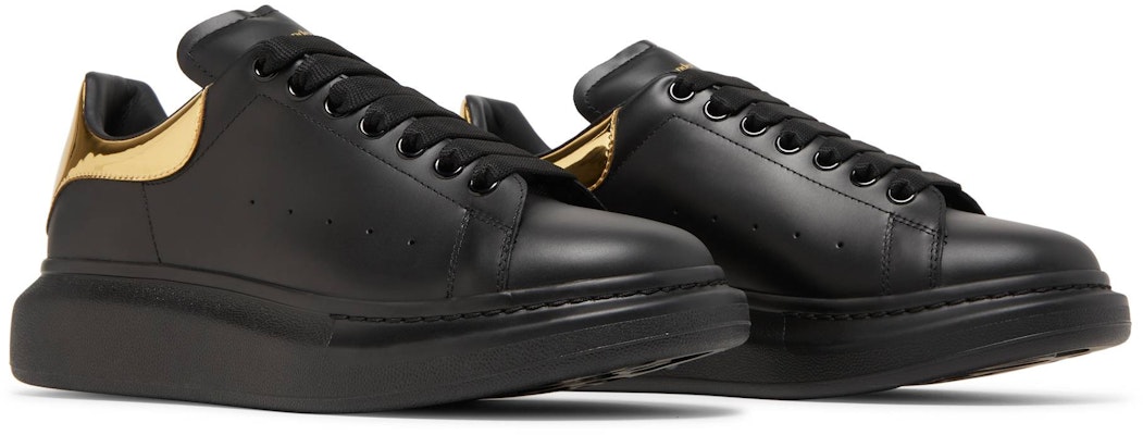 알렉산더 맥퀸 오버사이즈 스니커즈 '블랙 골드' 553680-WHX93-1088 Cheap 알렉산더 맥퀸 오버사이즈 스니커즈 '블랙 골드' 553680-WHX93-1088