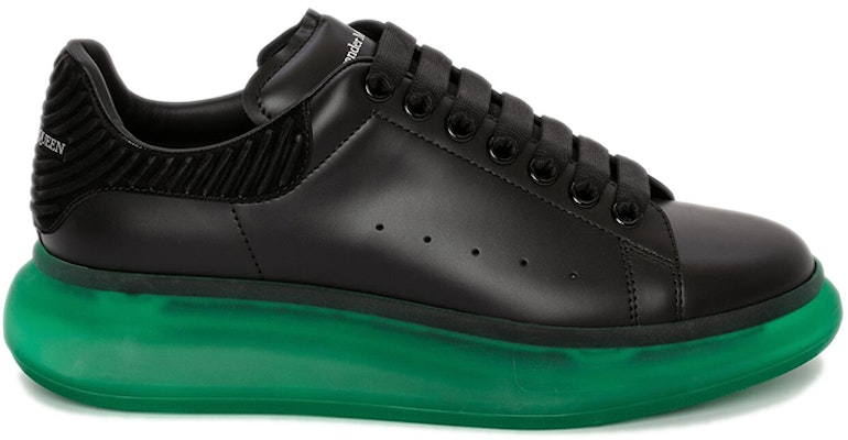 Alexander McQueen Sepatu Oversized 'Hitam Hijau' 682397-WIB94-1455 Order Alexander McQueen Sepatu Oversized 'Hitam Hijau' 682397-WIB94-1455