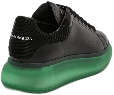 Alexander McQueen Sepatu Oversized 'Hitam Hijau' 682397-WIB94-1455 Shop Alexander McQueen Sepatu Oversized 'Hitam Hijau' 682397-WIB94-1455