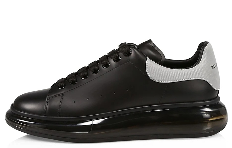 Buy 亚历山大·麦昆 黑灰色厚底运动鞋 610812WIA4X1318