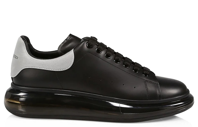 Alexander McQueen Oversized Sneaker 'Black Grey' 圖 2