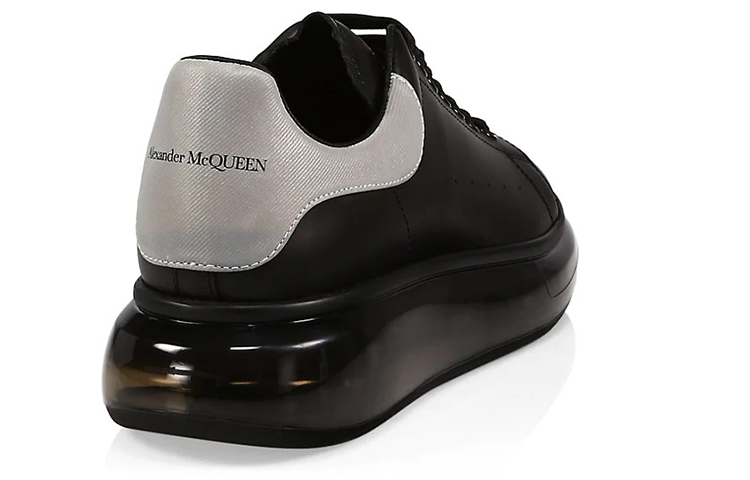 Alexander McQueen Oversized Sneaker 'Black Grey' 圖 5