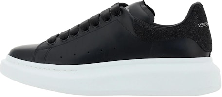 亚历山大·麦昆 黑色闪亮后跟厚底运动鞋 727388WHVIT1000 Buy 亚历山大·麦昆 黑色闪亮后跟厚底运动鞋 727388WHVIT1000