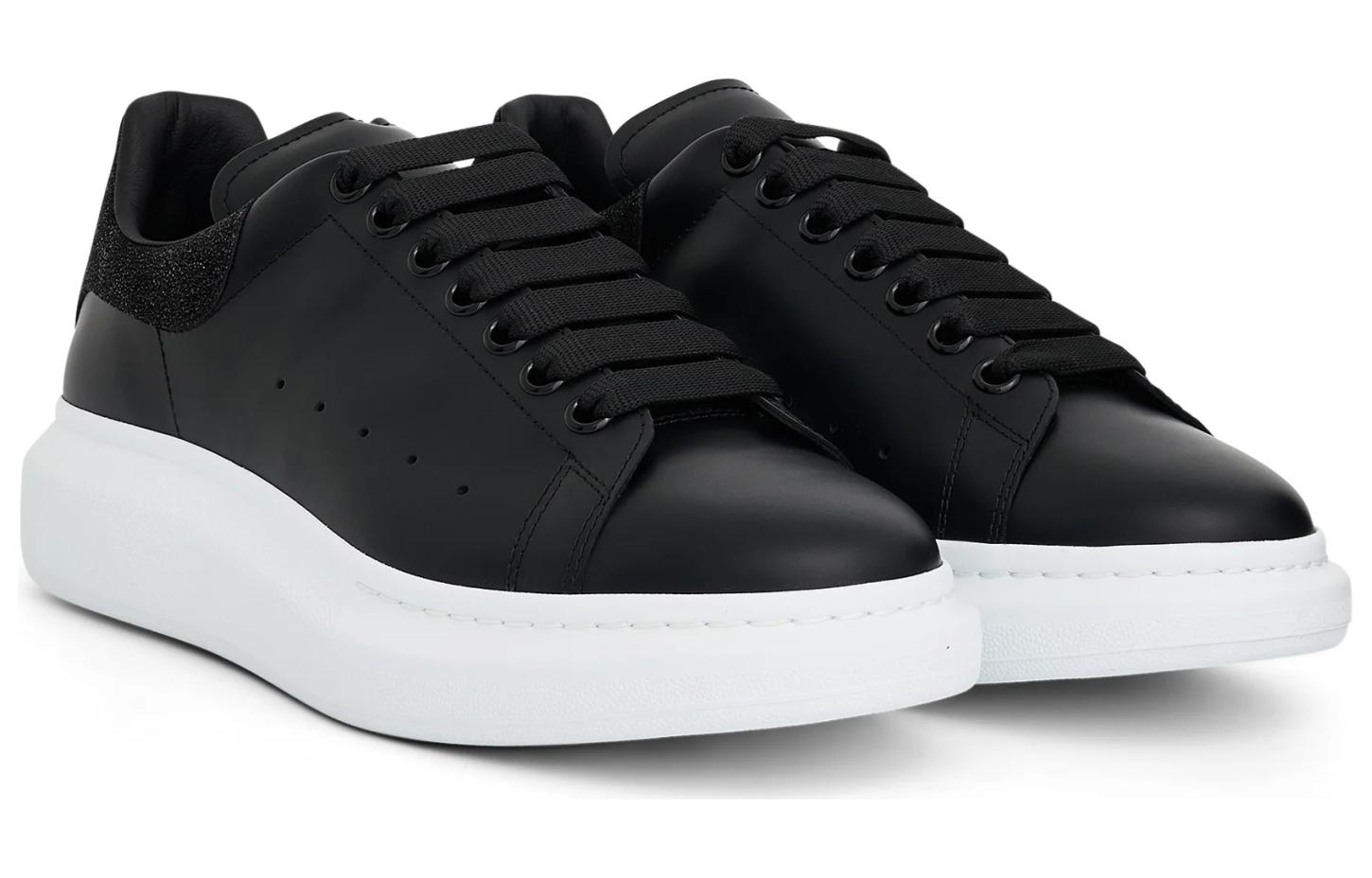 Alexander McQueen Oversized Sneaker 'Black Heel Glitter' 圖 3