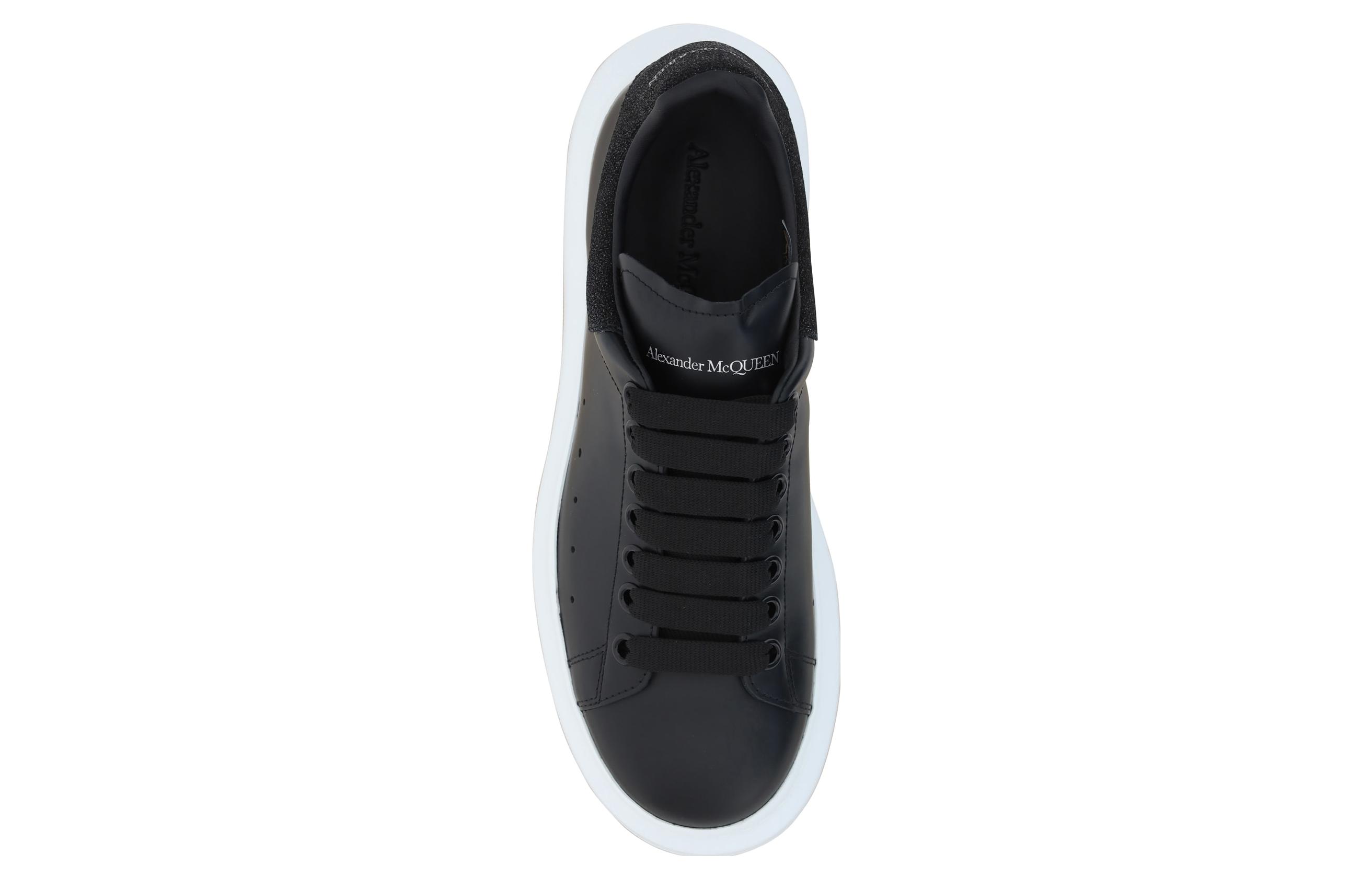 Alexander McQueen Oversized Sneaker 'Black Heel Glitter' 圖 5
