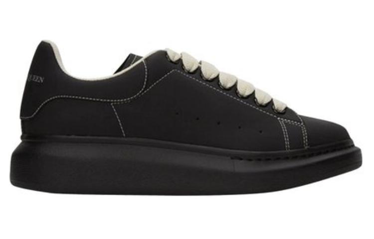 Order Alexander McQueen Oversized Sneaker 'Black Ivory' 682425-W4RJ1-1053