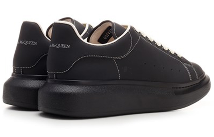 Shop Alexander McQueen Oversized Sneaker 'Black Ivory' 682425-W4RJ1-1053