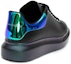 Shop Alexander McQueen Oversized Sneaker 'Hitam Mutiara' 625168WHYBA1252