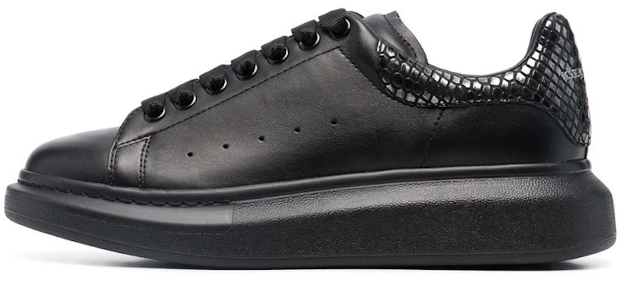 アレキサンダー・マックイーン オーバーサイズスニーカー 黒×銀クロコ 625162-WIAGF-1081 Buy アレキサンダー・マックイーン オーバーサイズスニーカー 黒×銀クロコ 625162-WIAGF-1081