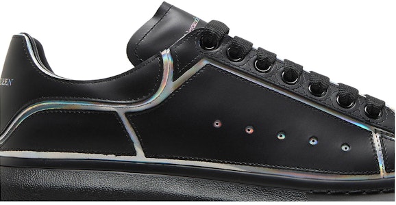 Alexander McQueen Sepatu Oversized 'Hitam Perak Holo' 645868-WIBNV-1587 Order Alexander McQueen Sepatu Oversized 'Hitam Perak Holo' 645868-WIBNV-1587