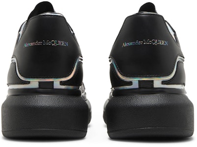 Alexander McQueen Sepatu Oversized 'Hitam Perak Holo' 645868-WIBNV-1587 Details for Alexander McQueen Sepatu Oversized 'Hitam Perak Holo' 645868-WIBNV-1587