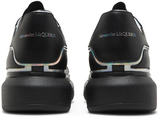 Alexander McQueen Sepatu Oversized 'Hitam Perak Holo' 645868-WIBNV-1587 Details for Alexander McQueen Sepatu Oversized 'Hitam Perak Holo' 645868-WIBNV-1587