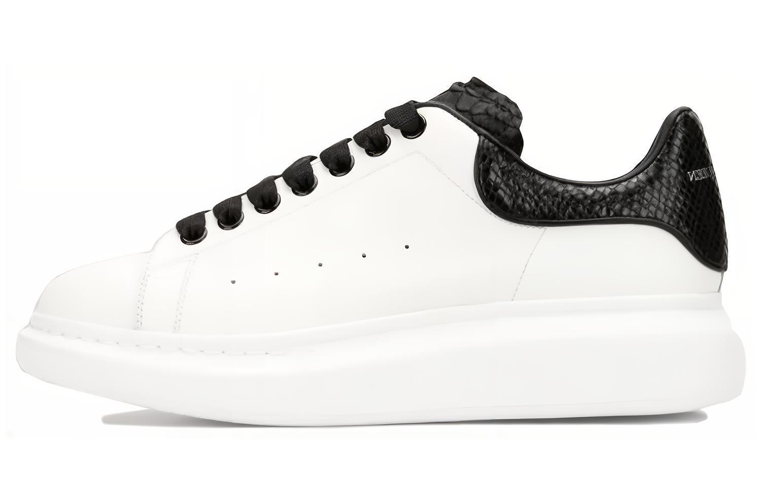 Alexander McQueen Oversized Sneaker 'Black Snakeskin'