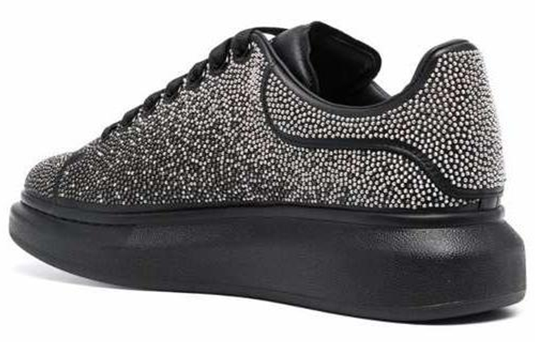 Alexander McQueen Oversized Sneaker 'Black Studded' 圖 3