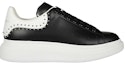 Order Alexander McQueen Oversized Sneaker 'Stud Hitam' 628017-WHTQQ-1071