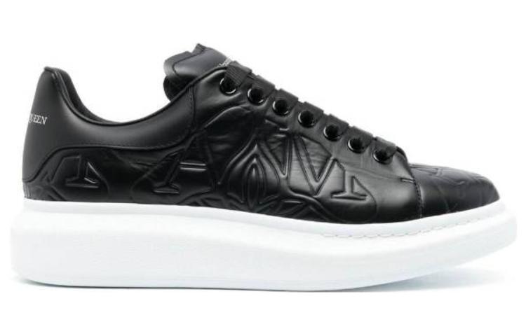 Alexander McQueen Oversized Sneaker 'Black White' 圖 2