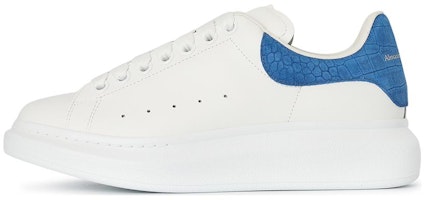 Alexander McQueen Oversized Sneaker 'Blue Crocodile' 625162-WHZ4K-9255 Alexander McQueen Oversized Sneaker 'Blue Crocodile' 625162-WHZ4K-9255
