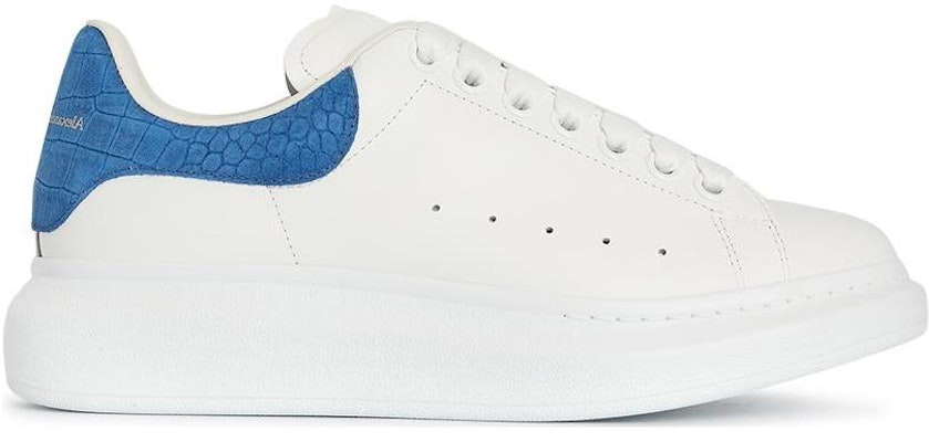 Alexander McQueen Sepatu Oversized 'Blue Crocodile' 625162-WHZ4K-9255 Order Alexander McQueen Sepatu Oversized 'Blue Crocodile' 625162-WHZ4K-9255