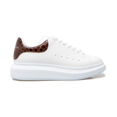 Alexander McQueen Oversized Sneaker 'Brown Crocodile'