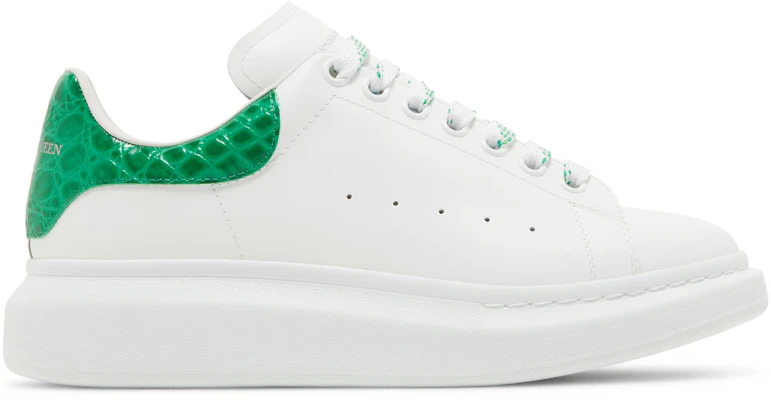 Alexander McQueen Oversized Sneaker 'Chrome Green Crocodile' 625162-WHYB8-9409 Buy Alexander McQueen Oversized Sneaker 'Chrome Green Crocodile' 625162-WHYB8-9409