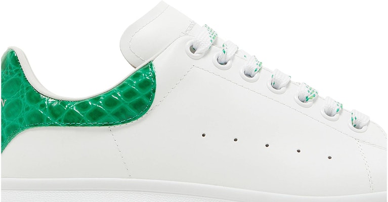 Alexander McQueen Oversized Sneaker 'Chrome Green Crocodile' 625162-WHYB8-9409 Order Alexander McQueen Oversized Sneaker 'Chrome Green Crocodile' 625162-WHYB8-9409