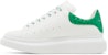 Alexander McQueen Oversized Sneaker 'Chrome Green Crocodile' 625162-WHYB8-9409