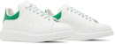 Alexander McQueen Oversized Sneaker 'Chrome Green Crocodile' 625162-WHYB8-9409