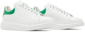 Cheap Alexander McQueen Oversized Sneaker 'Chrome Green Crocodile' 625162-WHYB8-9409