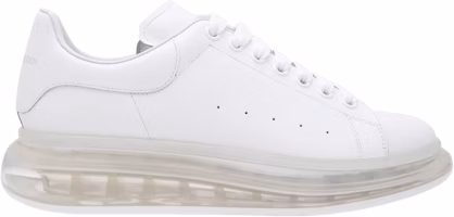 Alexander McQueen Oversized Sneaker 'Clear Sole - White' 604232 WHX98 9000 Alexander McQueen Oversized Sneaker 'Clear Sole - White' 604232 WHX98 9000