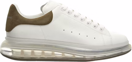 Alexander McQueen Oversized Sneaker 'Clear Sole - White Sea Green' 604232-WHXMA-9196 Alexander McQueen Oversized Sneaker 'Clear Sole - White Sea Green' 604232-WHXMA-9196