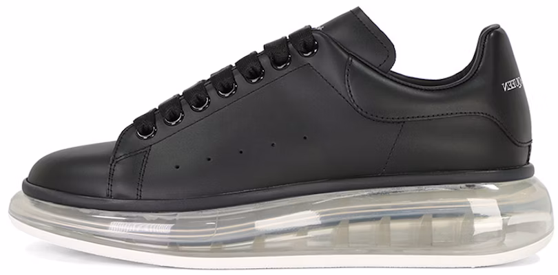 Alexander McQueen Oversized Sneaker 'Clear Sole - Black' 604232WHX981070 Buy Alexander McQueen Oversized Sneaker 'Clear Sole - Black' 604232WHX981070