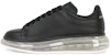 Alexander McQueen Oversized Sneaker 'Clear Sole - Hitam' 604232WHX981070