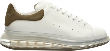 Alexander McQueen Oversized Sneaker 'Clear Sole - White Sea Green' 604232-WHXMA-9196 Alexander McQueen Oversized Sneaker 'Clear Sole - White Sea Green' 604232-WHXMA-9196