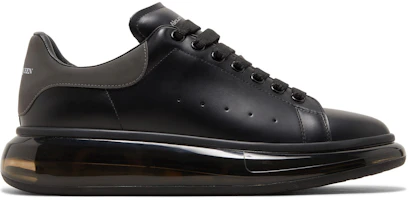 Alexander McQueen Oversized Sneaker 'Clear Sole - Black' 610812-WHYBH-1073 Alexander McQueen Oversized Sneaker 'Clear Sole - Black' 610812-WHYBH-1073