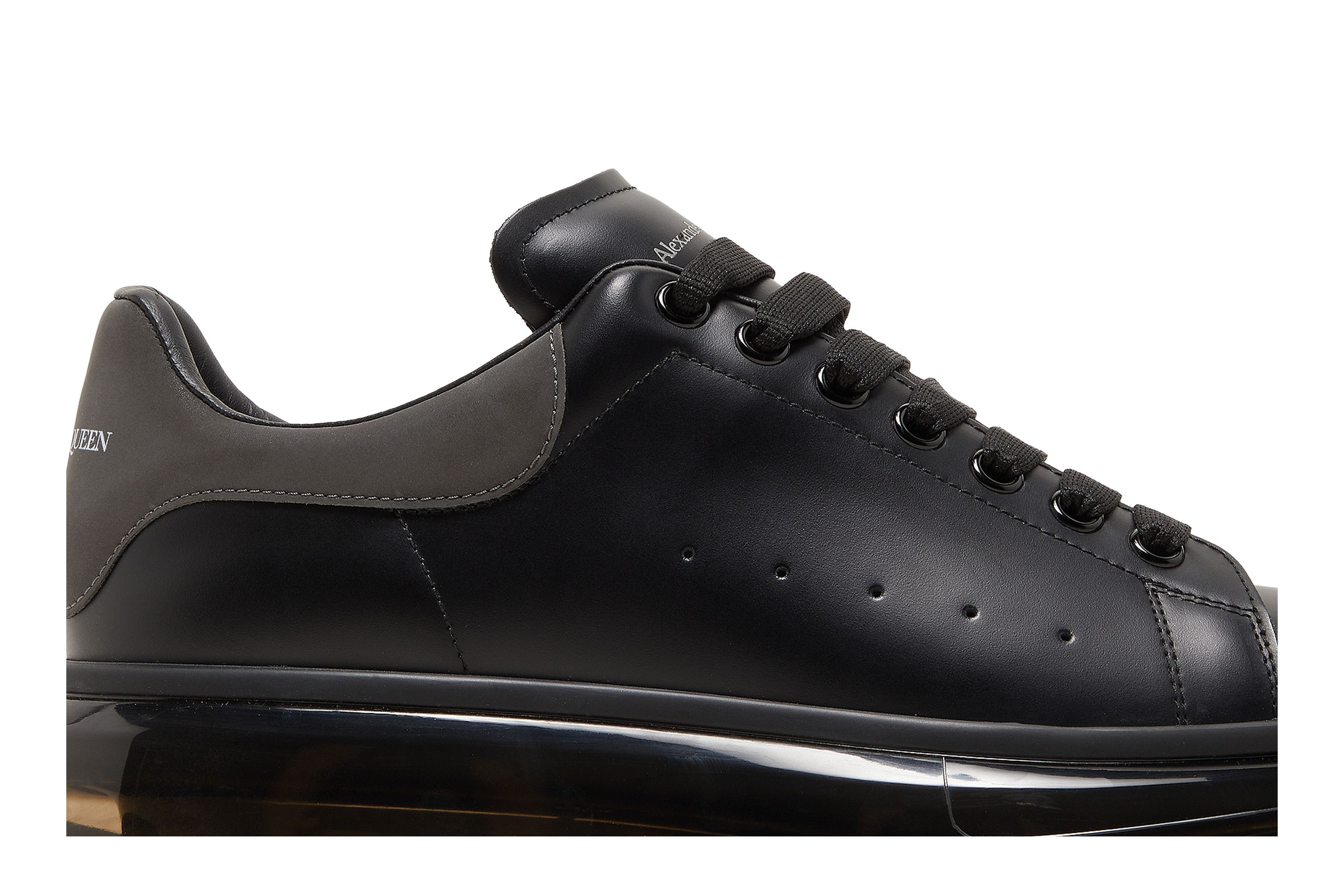 Order Alexander McQueen Oversized Sneaker 'Clear Sole - Black' 610812-WHYBH-1073