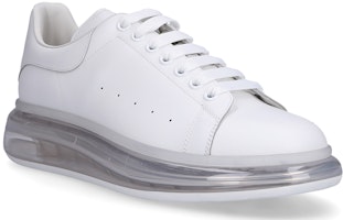 亚历山大·麦昆白色透明厚底运动鞋 604232 WHX98 9000 Order 亚历山大·麦昆白色透明厚底运动鞋 604232 WHX98 9000