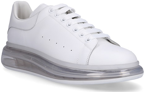 Alexander McQueen Oversized Sneaker 'Clear Sole - Putih' 604232 WHX98 9000 Order Alexander McQueen Oversized Sneaker 'Clear Sole - Putih' 604232 WHX98 9000