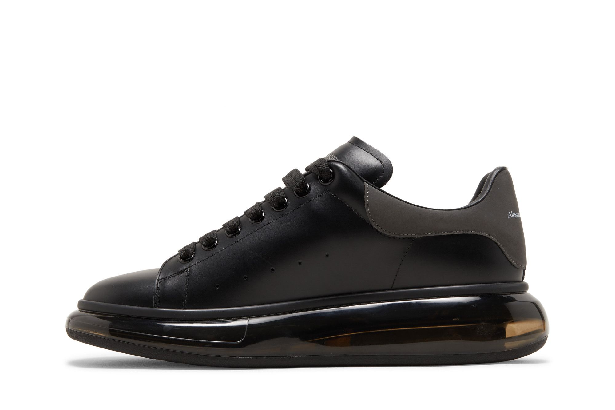 Lookbook Alexander McQueen Oversized Sneaker 'Clear Sole - Black' 610812-WHYBH-1073