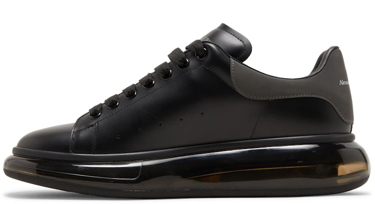 Alexander McQueen Oversized Sneaker 'Clear Sole - Black' 610812-WHYBH-1073 Lookbook Alexander McQueen Oversized Sneaker 'Clear Sole - Black' 610812-WHYBH-1073